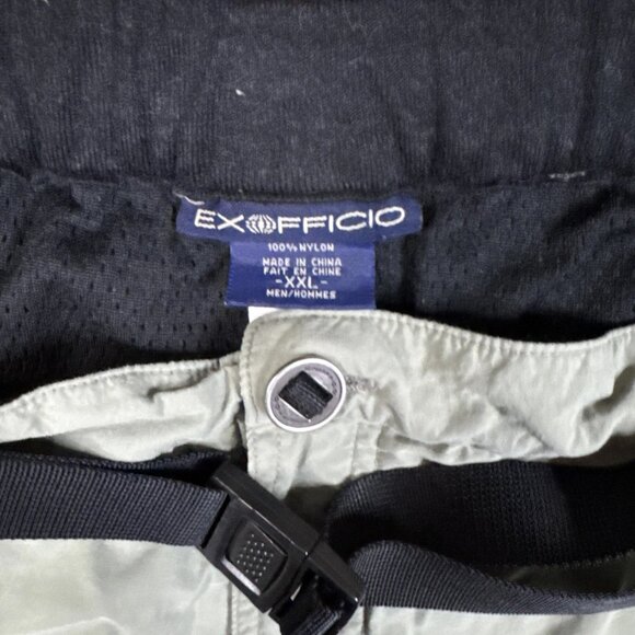 ExOfficio Hiking Pants Mens XXL Convertible Fishing Light Travel Mesh Lined Belt - Picture 2 of 7